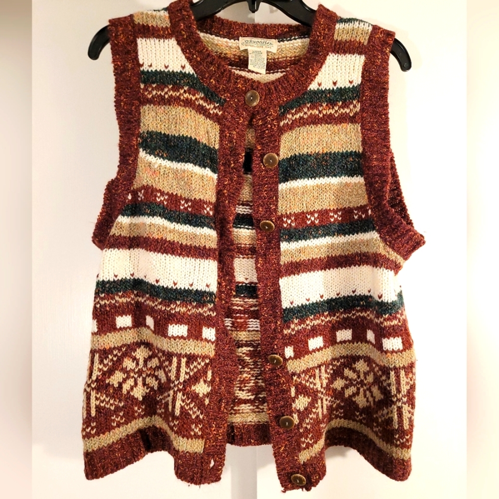 Vintage St. John’s Bay Sweater Vest